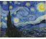 Vincent Van Gogh - Hvězdná noc - reprodukce originálu obrazu