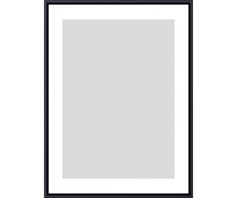 Hliníkový rám 20x30 cm černý na fotky